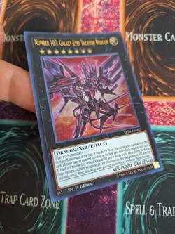 Yugioh Number 107: Galaxy-Eyes Tachyon Dragon BLLR-EN067 Ultra 1st Edition NM - Image 2