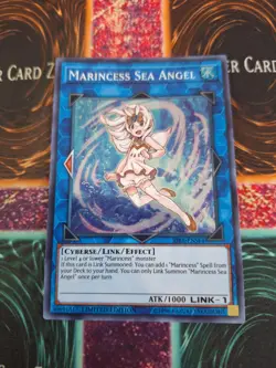 Yugioh Marincess Sea Angel RIRA-ENSE4 Super Rare Limited Near Mint - Image 1
