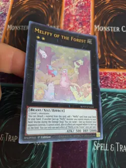 Yugioh Melffy of the Forest ROTD-EN044 Ultra Rare 1st Edition Near Mint - Image 2
