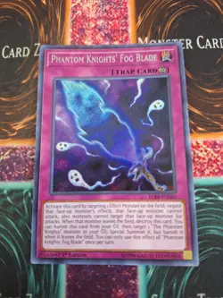 Yugioh Phantom Knights' Fog Blade BLRR-EN065 Secret Rare 1st Edition Near Mint - Image 1