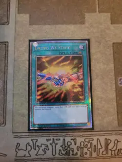 YUGIOH UNITED WE STAND RA03-EN112 QUARTER CENTURY SECRET 1ST ED NM - Image 1