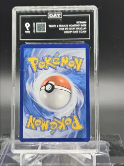 MIMIKYU 2024 POKEMON PALDEAN FATES BLACK STAR PROMO ETB C #075 TAG 9 Q5677 - Image 2