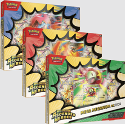Pokemon TCG Ascended Heroes EX Box 3-Pack (Costco Exclusive Bundle) – NEW ✅ - Image 1