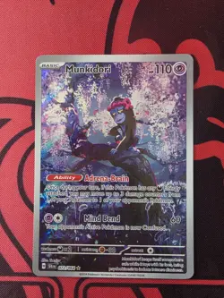 Pokemon TCG Munkidori 072/064 IR Shrouded Fable Near Mint Holo - Image 1