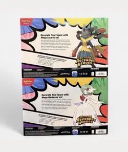 Pokemon Ascended Heroes Premium Poster Collection Mega Lucario/Gardevoir Bundle - Image 2