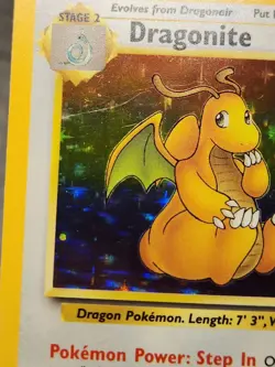 Dragonite 4/62 Fossil Holo Pokemon Card Tcg Collect Trade Vintage Wotc - Image 3