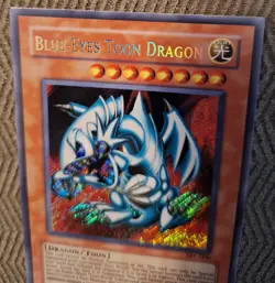 Yugioh Blue-Eyes Toon Dragon Spell Ruler Secret Rare SRL-000 Holo Bleed VLP - Image 3