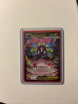 Pokemon Mega Zygarde EX Holo Dragon Mega Evolution Card POR 120/088 - Image 1