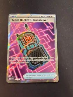 Team Rocket's Transceiver 263/217 Ultra Rare Ascended Heroes Pokemon - Cheap! - Image 1