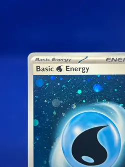 Pokemon Scarlet & Violet 151 SVE Basic Water Energy 003 HD Cosmos Holo NM - Image 3