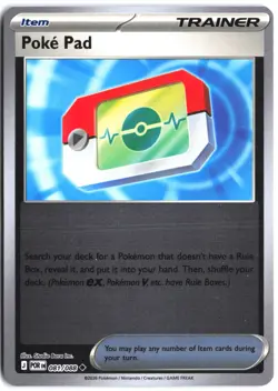 Poke Pad 081/088 Uncommon Perfect Order Pokemon Reverse Holo - Image 1