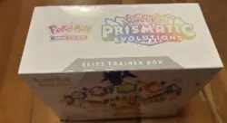 Pokemon TCG Prismatic Evolutions ETB Elite Trainer Box Factory Sealed - Image 3