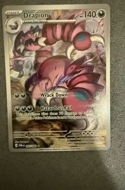 Pokemon TCG Drapion 097/088 Illustration Rare Perfect Order NM/M - Image 1