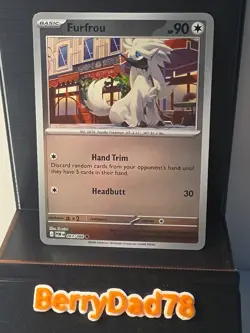 Furfrou 067/088 Perfect Order Reverse Holo Pokemon TCG NM - Image 1