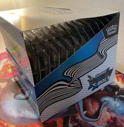 OPENED Pokemon TCG Black Bolt Tech Sticker Collection Display - 12 Blisters - Image 2