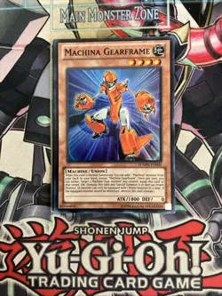 Machina Gearframe Super Rare SDMM-EN002 Yugioh - Image 1