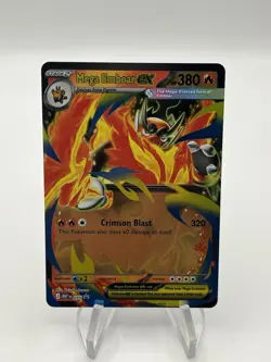 Mega Emboar ex 035 Black Star Promo Ascended Heroes Pokemon TCG - Image 1
