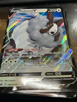 LOT OF (119). Pokemon Dubwool V Oversized Promos SWSH049 Holo - Image 1