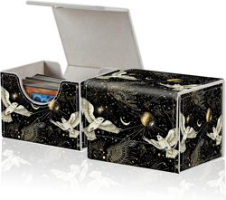 For MTG Commander Deck Box,Card Deck Box for Trading Yugioh Mtg,Fits 100 Double - Image 1