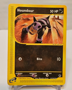 Houndour 113/165 Common Expedition Pokemon 1626 - Image 1