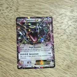 Pokemon Rayquaza EX XY69 XY Promo Holo 170 HP English Dragon Card - Image 1