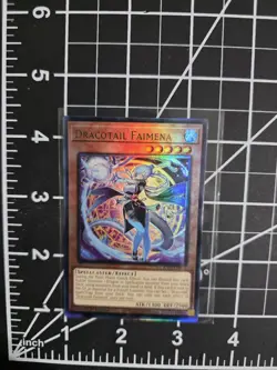 Dracotail Faimena RA05-EN035 Collector's Rare Yu-Gi-Oh! Rarity Collection V NM/M - Image 1