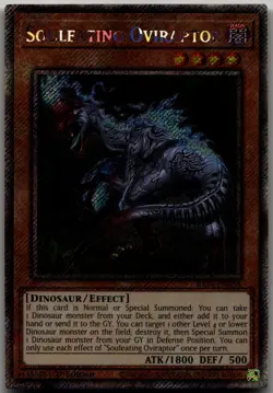 Souleating Oviraptor (Platinum Secret Rare) Platinum Secret Rare Quarter Century - Image 1