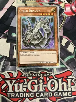 Cyber Dragon Platinum Secret Rare 1st Edition RA03-EN155 Yugioh - Image 1