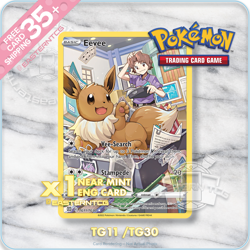 SINGLES Eevee TG11 – Brilliant Stars – Pokemon Cards TCG – NM - Image 1