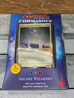 Magic: The Gathering Arcane Wizardry Commander Deck 100 Cards Legendary Foils - Image 2