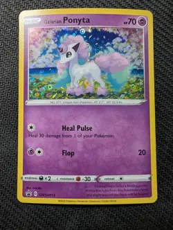 Galarian Ponyta SWSH013 Holo Promo Miscellaneous Cards & Products Pokemon NM - Image 1