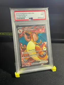 PSA 9 Charizard ex 183/165 Scarlet & Violet 151 Pokemon Card - Image 1