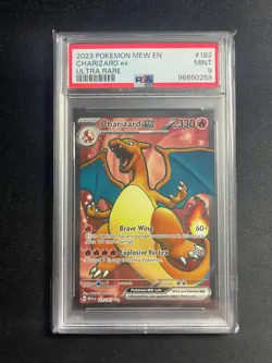 PSA 9 Charizard ex 183/165 Scarlet & Violet 151 Pokemon Card - Image 2