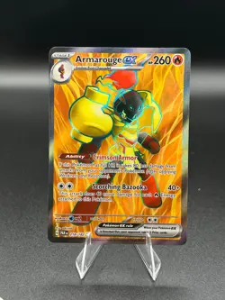 Armarouge ex 218/182 2023 Pokemon SV Paradox Rift Full Art NM Card - Image 1