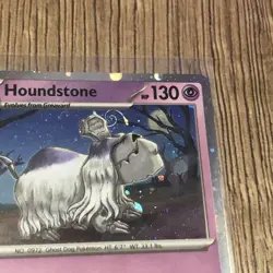 Houndstone SVP042 Pokemon TCG Scarlet & Violet Promo Rare Cosmos Holo Card - Image 4