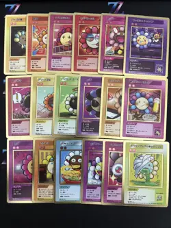Murakami Flowers TCG Japanese SP- / C 108 Flowers Revised Cards Lots(18) #1 - Image 1