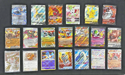 Pokemon Card Lot Illustration Rare Full Art Mix EX, V, Radiant, Holo, Trainer! - Image 1