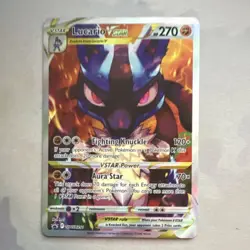 Pokemon Lucario VSTAR Promo Holo SWSH: Sword & Shield SWSH291 270HP TCG Card - Image 1