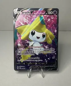 Pokemon TCG Jirachi v Astral Radiance Holo Card Full Art Ultra Rare 170/189 NM - Image 1
