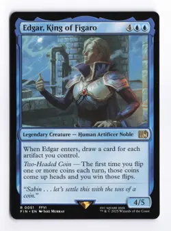 Edgar, King of Figaro 0051 (R) MTG FINAL FANTASY (FIN) - Image 1