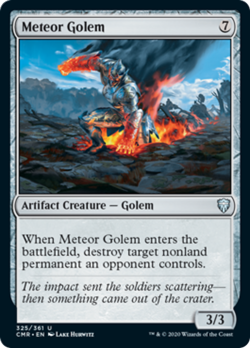 Meteor Golem (325) FOIL Commander Legends NM Artifact Uncommon MTG CARD ABUGames - Image 1