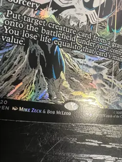Reanimate (Borderless) Marvel Universe Eternal-Legal Foil - Image 5