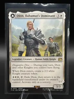 MTG Dion, Bahamut's Dominant Final Fantasy 16 NM Regular - Image 1