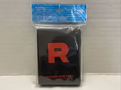 Pokemon Card Game Team Rocket 64 Deck Shield Pro Sleeve Supply Pokemon Center - Image 1