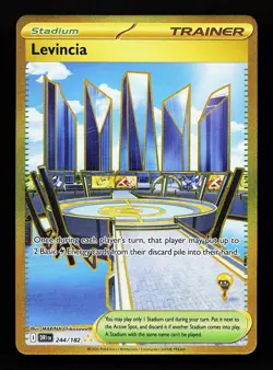 Levincia 244/182 Hyper Rare Destined Rivals Pokemon Card - Image 1