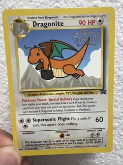 Pokemon TCG Dragonite Promo Card Movie Edition 05/53 WOTC - Image 1