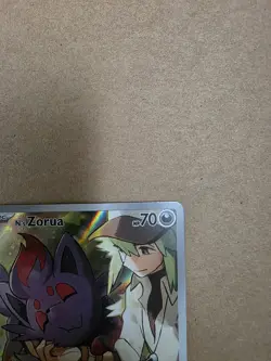 Pokemon TCG Journey Together N's Zorua #189 Holo Promo Card - Image 4