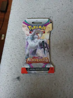 Pokemon Scarlet & Violet Paldea Evolved booster pack sealed - Image 2