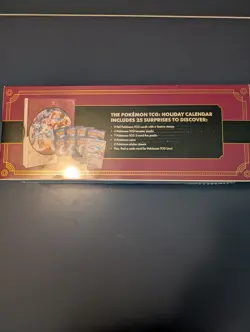 Pokemon TCG 2025 Holiday Calendar Box Sealed New - Image 3