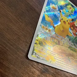 Pokemon Pikachu SVP 27 Paldea Evolved Black Star Promo Card - Image 2